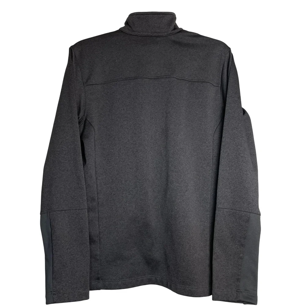 The North Face Men's M/M‎ Charcoal Grey Fleece 1/4 Zip Pullover Sweater